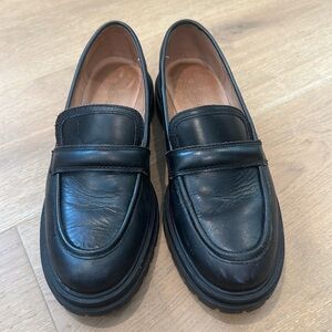 Madewell Loafers Black Size 9